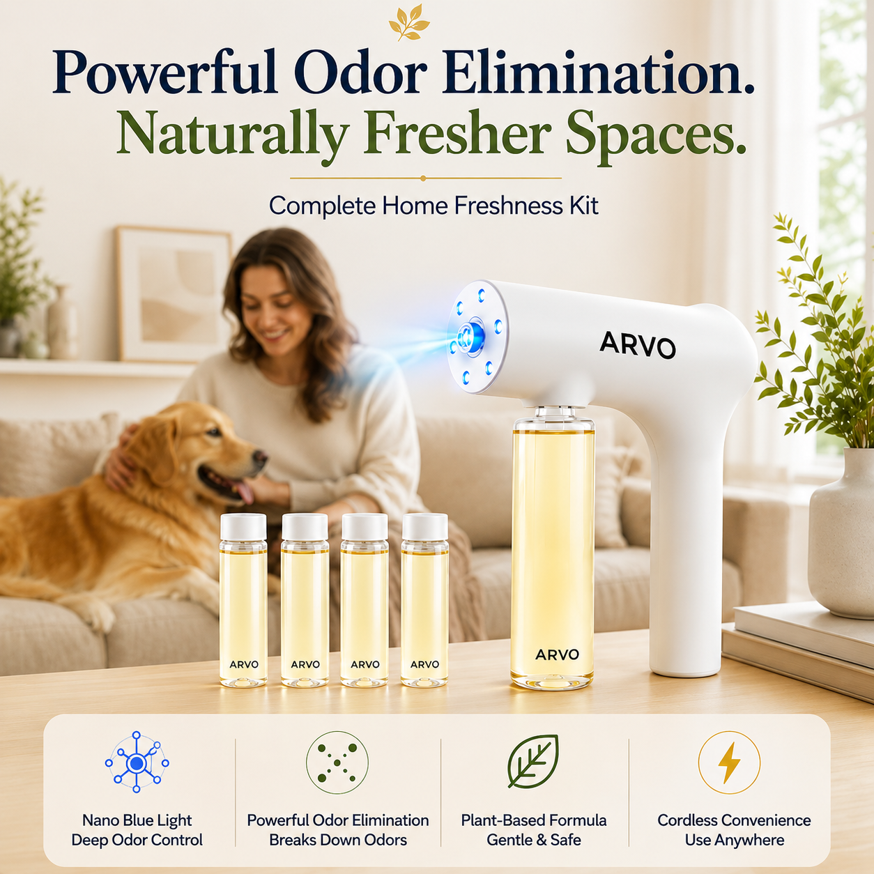 Nano Blue Light Probiotic Deodorizer