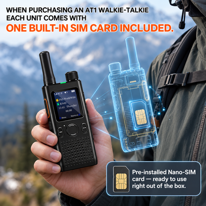 PoC Unlimited-Range Walkie Talkie